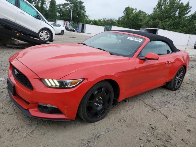 1FATP8UH1H5245384 - 2017 FORD MUSTANG RED photo 1