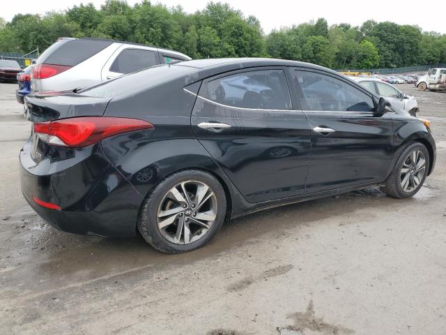 KMHDH4AE4EU103221 - 2014 HYUNDAI ELANTRA SE BLACK photo 3