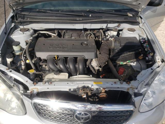 2T1BR32E87C793444 - 2007 TOYOTA COROLLA CE SILVER photo 11