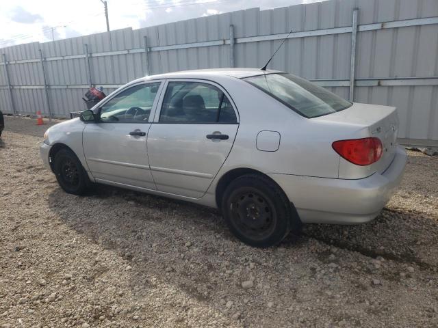 2T1BR32E87C793444 - 2007 TOYOTA COROLLA CE SILVER photo 2