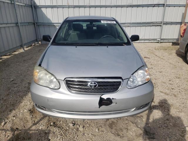 2T1BR32E87C793444 - 2007 TOYOTA COROLLA CE SILVER photo 5