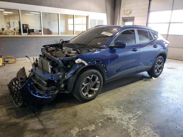 KL77LHE27RC043788 - 2024 CHEVROLET TRAX 1LT BLUE photo 1