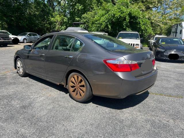 1HGCR2F79DA084470 - 2013 HONDA ACCORD EX GRAY photo 3