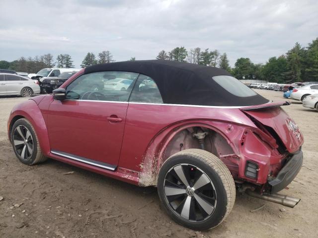 3VW517ATXHM800587 - 2017 VOLKSWAGEN BEETLE S/SE RED photo 2