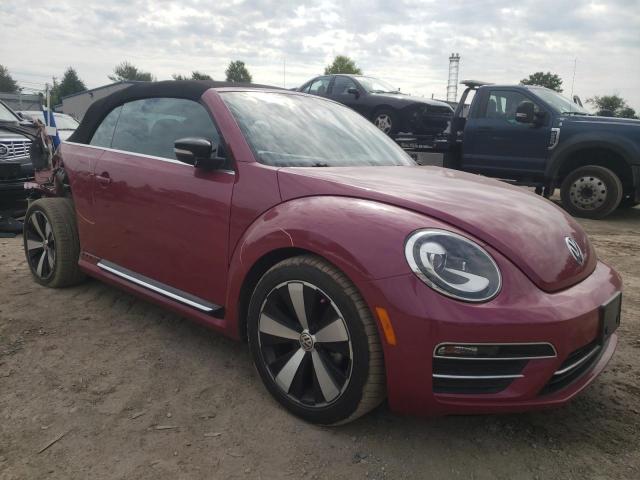 3VW517ATXHM800587 - 2017 VOLKSWAGEN BEETLE S/SE RED photo 4