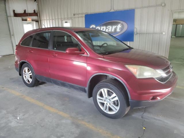 5J6RE4H71BL037149 - 2011 HONDA CR-V EXL MAROON photo 4