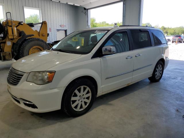 2C4RC1CG3CR118938 - 2012 CHRYSLER TOWN & COU TOURING L WHITE photo 1