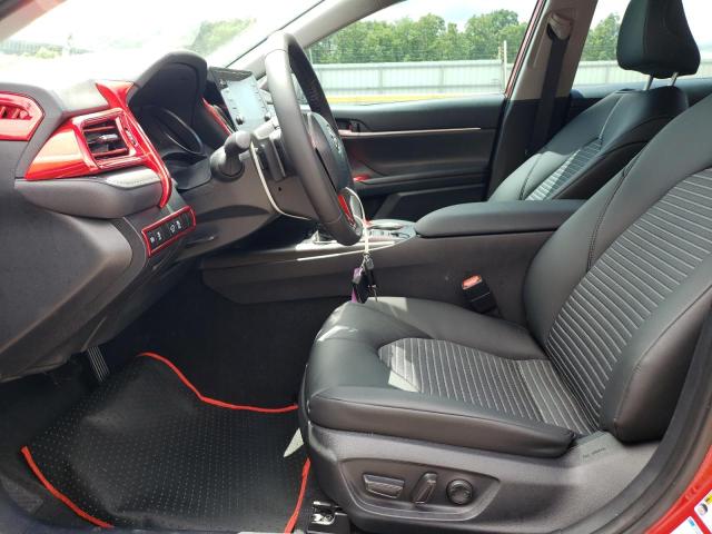 4T1G11BK5PU106782 - 2023 TOYOTA CAMRY SE NIGHT SHADE RED photo 7