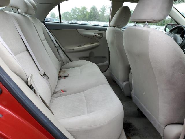 2T1BU40E49C126395 - 2009 TOYOTA COROLLA BASE RED photo 10