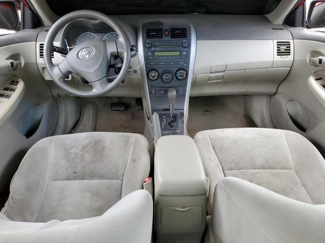2T1BU40E49C126395 - 2009 TOYOTA COROLLA BASE RED photo 8
