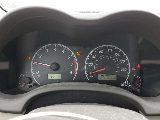 2T1BU40E49C126395 - 2009 TOYOTA COROLLA BASE RED photo 9