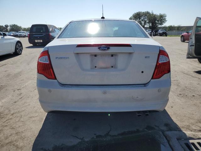 3FAHP0HA9BR244184 - 2011 FORD FUSION SE WHITE photo 6