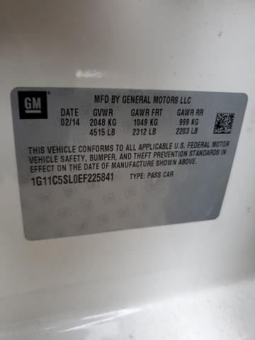 1G11C5SL0EF225841 - 2014 CHEVROLET MALIBU 1LT 米色 照片 13