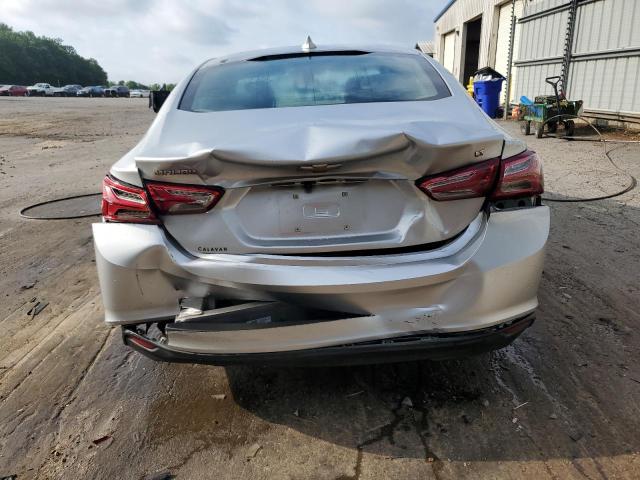 1G1ZD5ST7MF075516 - 2021 CHEVROLET MALIBU LT SILVER photo 6