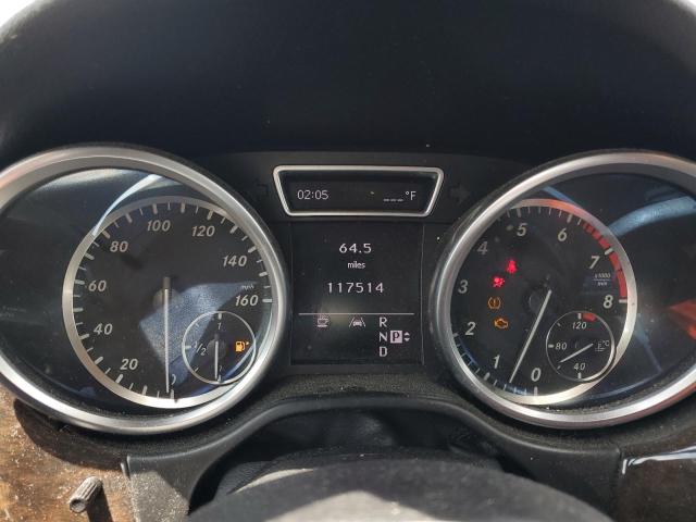 4JGDA5HBXCA059536 - 2012 MERCEDES-BENZ ML 350 4MATIC BLACK photo 9