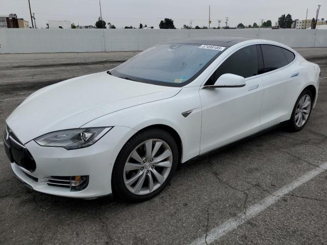 5YJSA1E17GF123478 - 2016 TESLA MODEL S WHITE photo 1