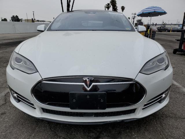5YJSA1E17GF123478 - 2016 TESLA MODEL S WHITE photo 5