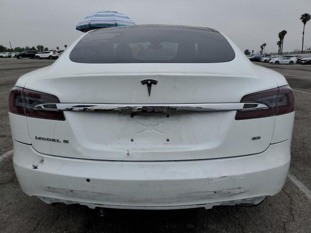 5YJSA1E17GF123478 - 2016 TESLA MODEL S WHITE photo 6