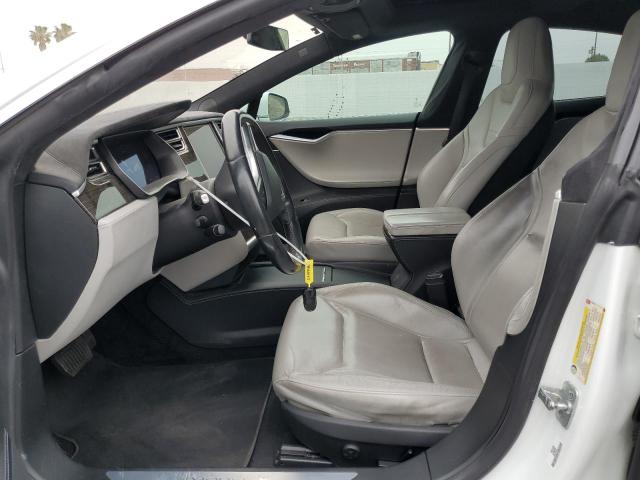 5YJSA1E17GF123478 - 2016 TESLA MODEL S WHITE photo 7