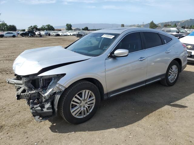 5J6TF3H57DL005496 - 2013 HONDA CROSSTOUR EXL ვერცხლისფერი ფოტო 1