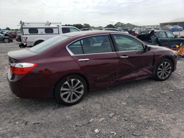 1HGCR2F58DA098522 - 2013 HONDA ACCORD SPORT MAROON photo 3