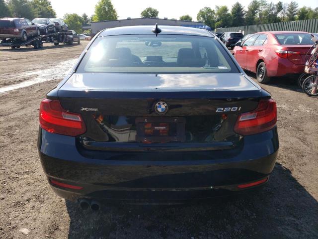 WBA1F7C51FVX95877 - 2015 BMW 228 XI BLACK photo 6