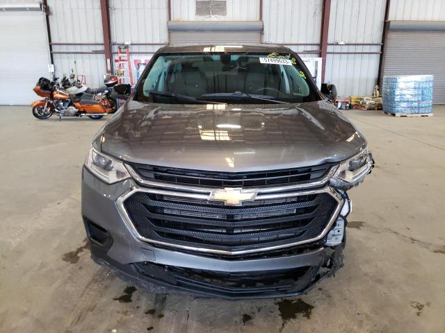 1GNERFKWXMJ244164 - 2021 CHEVROLET TRAVERSE LS GRAY photo 5