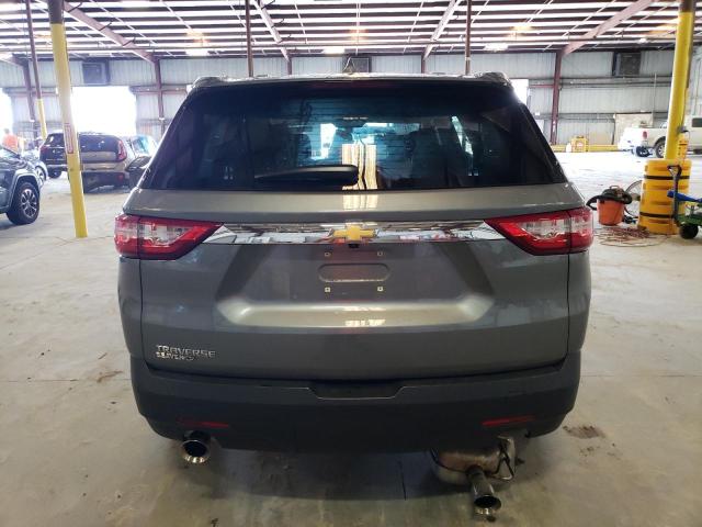 1GNERFKWXMJ244164 - 2021 CHEVROLET TRAVERSE LS GRAY photo 6