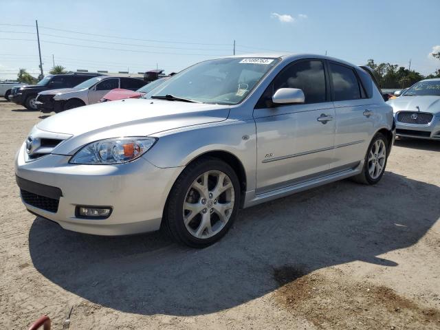 JM1BK143171741629 - 2007 MAZDA 3 HATCHBACK SILVER photo 1