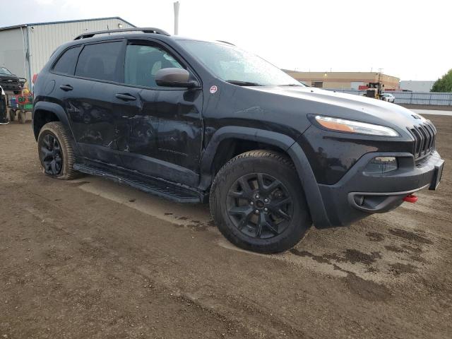 1C4PJMBS3GW201853 - 2016 JEEP CHEROKEE TRAILHAWK BLACK photo 4