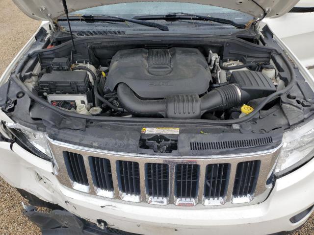 1J4RR4GG9BC600440 - 2011 JEEP GRAND CHER LAREDO თეთრი ფოტო 12