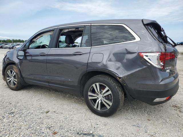 5FNYF6H55JB056586 - 2018 HONDA PILOT EXL GRAY photo 2