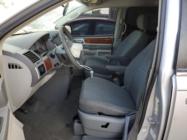 2A8HR54139R560504 - 2009 CHRYSLER TOWN & COU TOURING SILVER photo 7