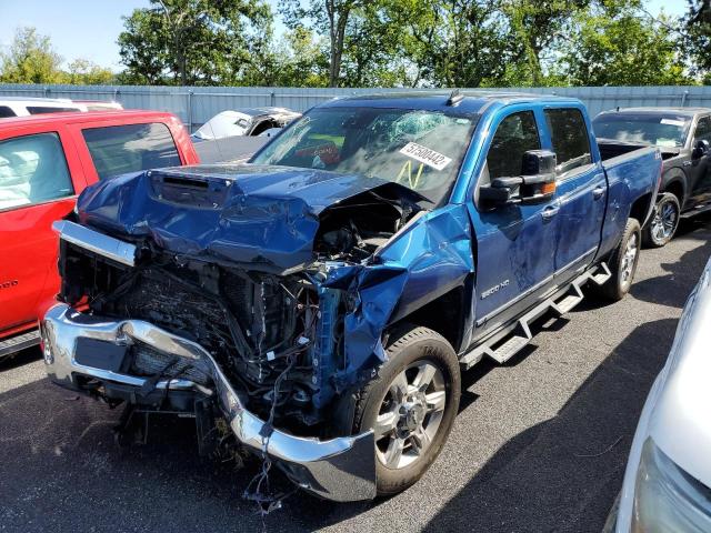 1GC1KWEY1JF131534 - 2018 CHEVROLET silverado K2500 HEAVY DUTY LTZ BLUE photo 2