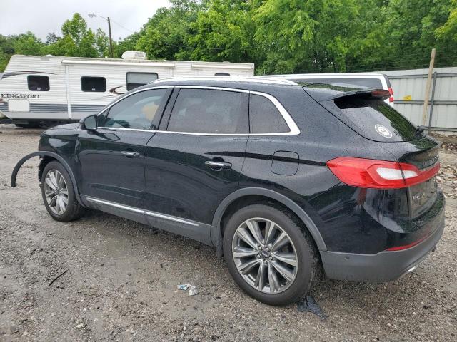 2LMPJ8LP4HBL35288 - 2017 LINCOLN MKX RESERVE أسود صورة 2