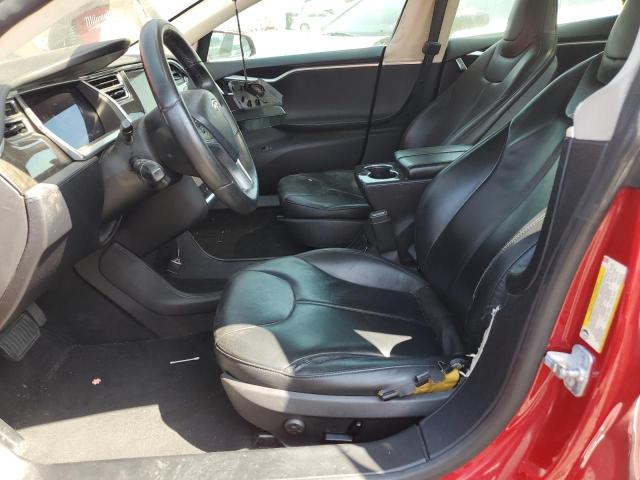 5YJSA1AGXDFP08917 - 2013 TESLA MODEL S Qırmızı foto 7