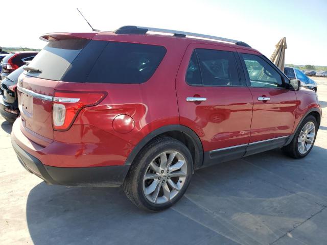 1FMHK7F88CGA40725 - 2012 FORD EXPLORER LIMITED RED photo 3