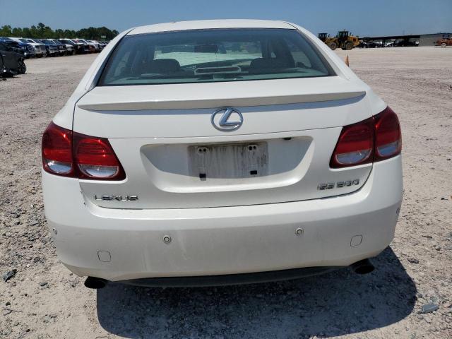 JTHBH96S865020280 - 2006 LEXUS GS 300 WHITE photo 6