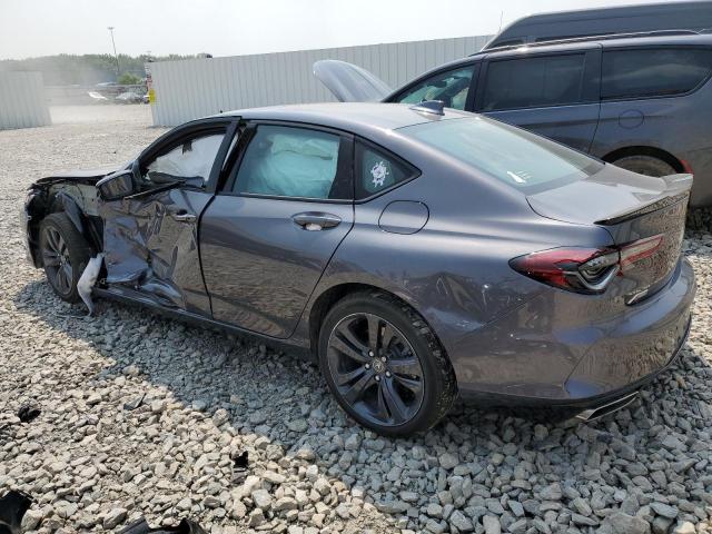 19UUB6F55NA002489 - 2022 ACURA TLX TECH A GRAY photo 2