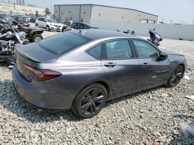 19UUB6F55NA002489 - 2022 ACURA TLX TECH A GRAY photo 3