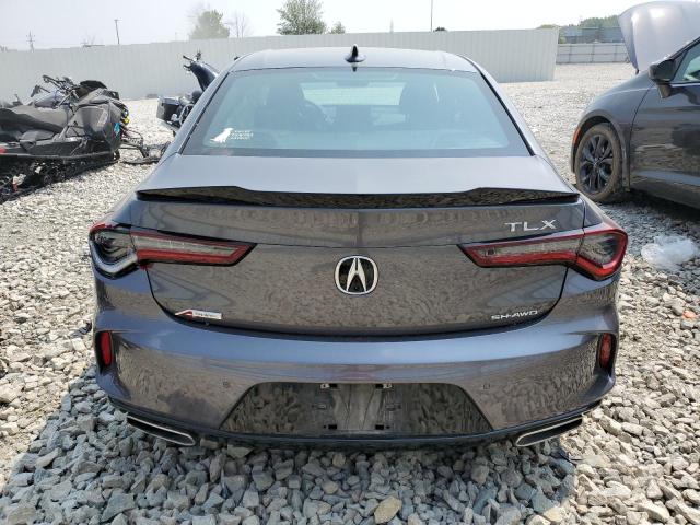 19UUB6F55NA002489 - 2022 ACURA TLX TECH A GRAY photo 6