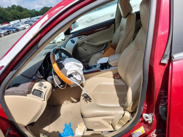 1G6DE5EY8B0108290 - 2011 CADILLAC CTS LUXURY COLLECTION RED photo 7
