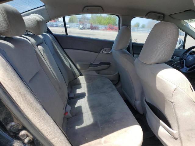 2HGFB2F46CH120302 - 2012 HONDA CIVIC LX Чорний фото 10