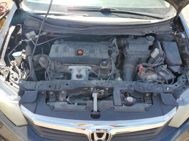 2HGFB2F46CH120302 - 2012 HONDA CIVIC LX Чорний фото 11