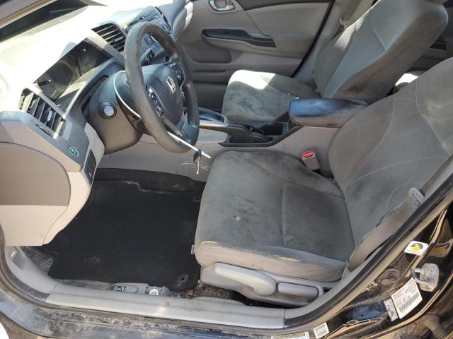 2HGFB2F46CH120302 - 2012 HONDA CIVIC LX Чорний фото 7