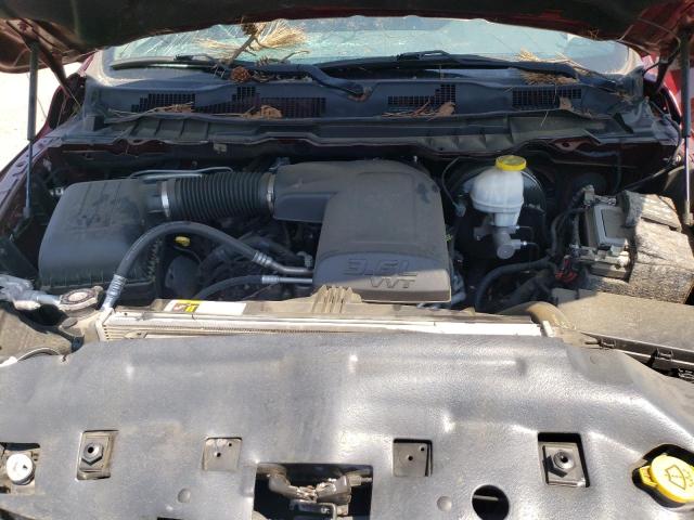 1C6RR6FG0JS299197 - 2018 RAM 1500 ST BURGUNDY photo 11