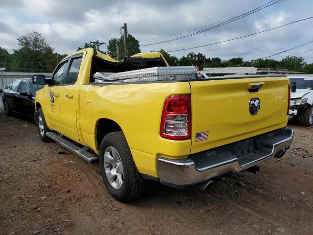 1C6SRFBTXLN276032 - 2020 RAM 1500 BIG HORN/LONE STAR YELLOW photo 3