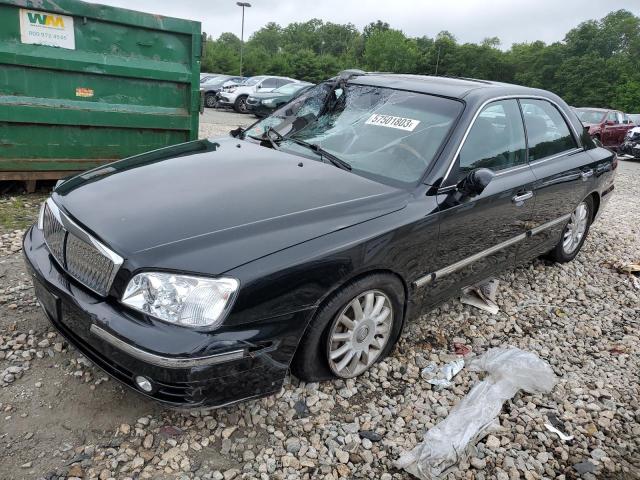 KMHFU45E85A397643 - 2005 HYUNDAI XG 350 BLACK photo 1