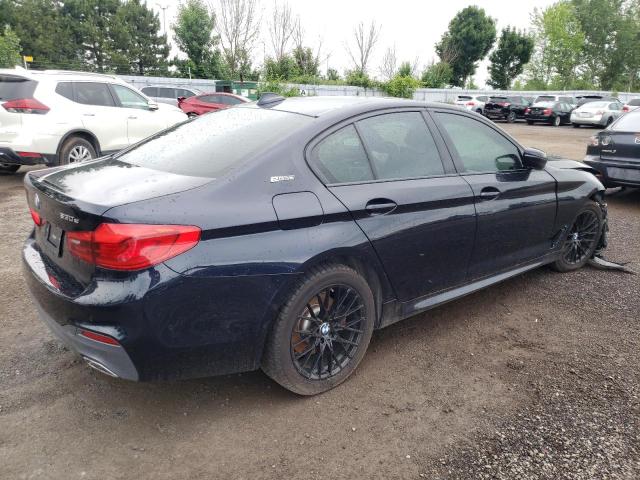 WBAJB1C55KG623617 - 2019 BMW 530XE BLUE photo 3