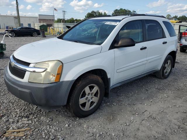 2CNDL13F756171000 - 2005 CHEVROLET EQUINOX 4D LS WHITE photo 1